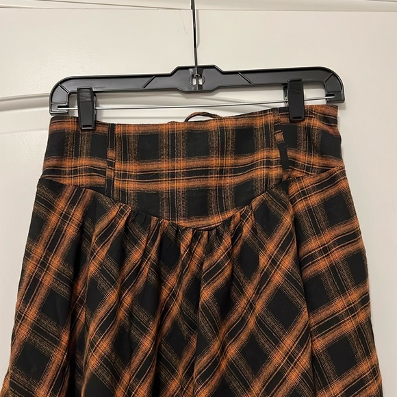 NWT Scarlet Darkness Plaid High Waist Maxi Skirt - Picture 5 of 8
